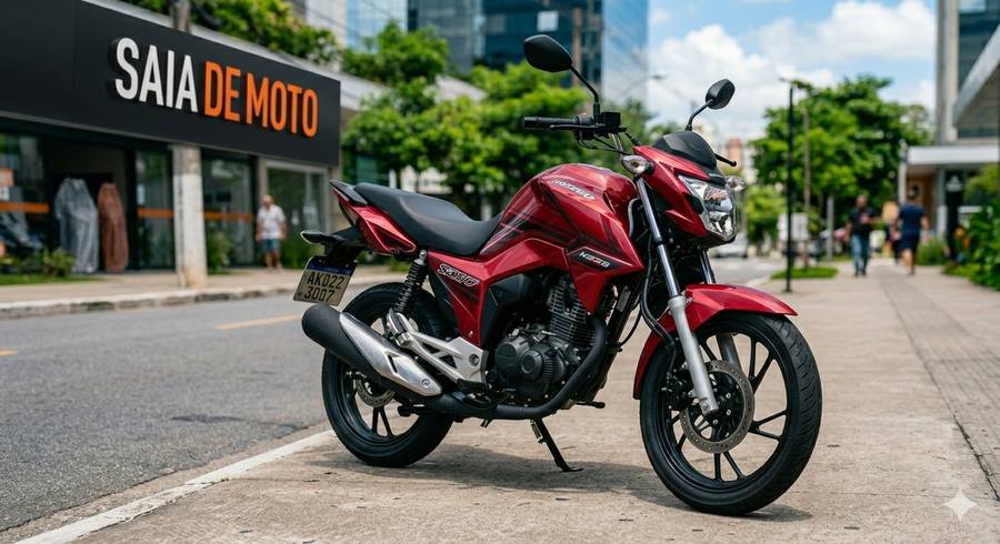 Suzuki DK 160S Vermelha
