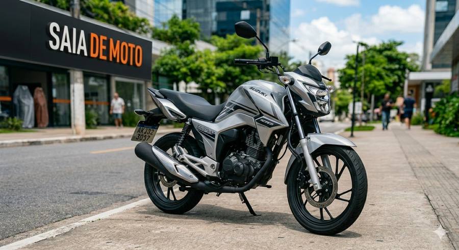 Suzuki DK 160S Vermelha